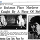 Illustration for article titled This Baffling 1936 Murder Was Solved With A Hair And A Piece Of String